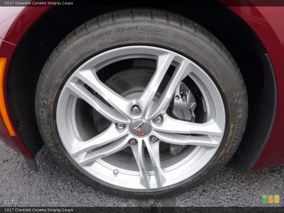 2017 Chevrolet Corvette Stingray Coupe Wheel and Tire Photo #114729063