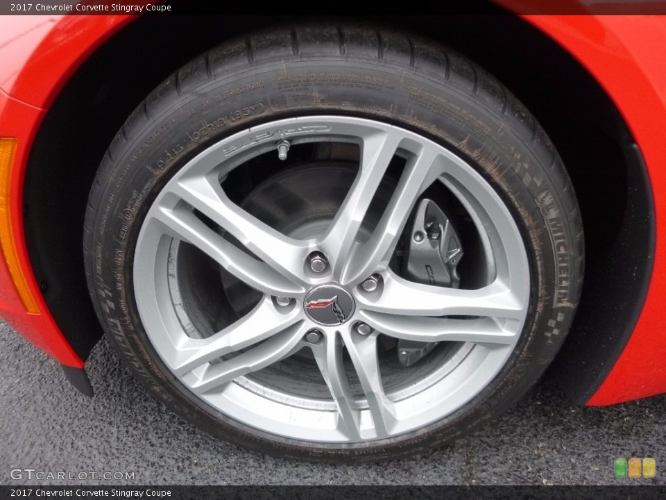 2017 Chevrolet Corvette Stingray Coupe Wheel and Tire Photo #114729474
