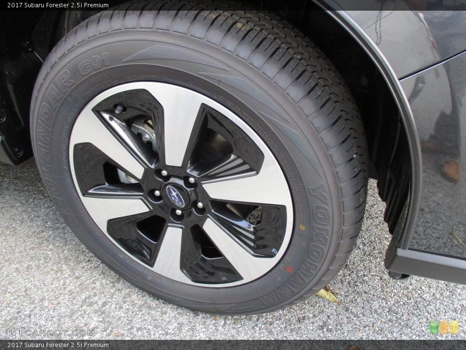 2017 Subaru Forester 2.5i Premium Wheel and Tire Photo #114744285