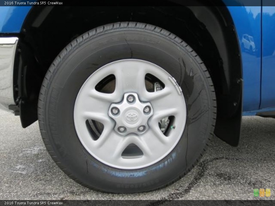 2016 Toyota Tundra SR5 CrewMax Wheel and Tire Photo #114814855