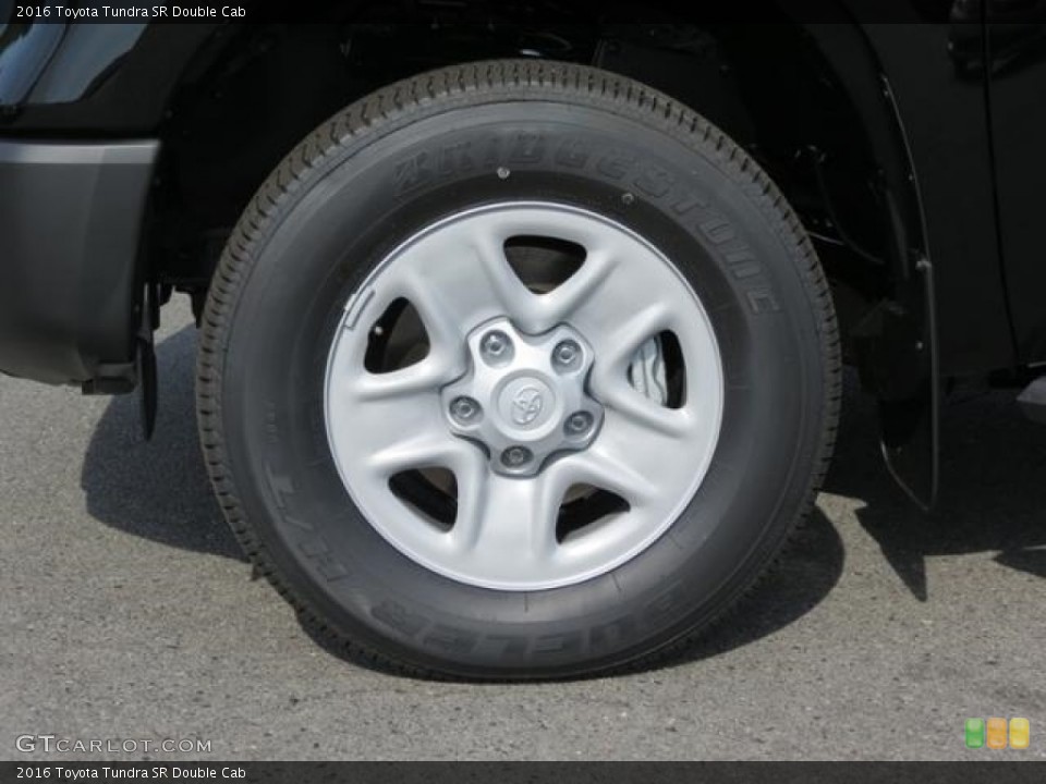 2016 Toyota Tundra SR Double Cab Wheel and Tire Photo #114815410