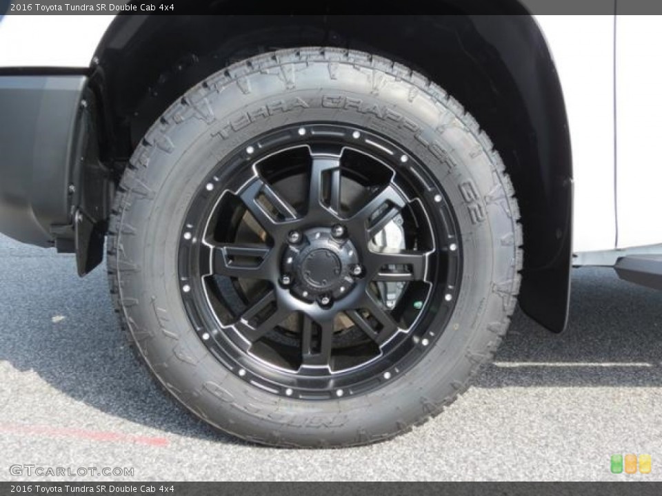 2016 Toyota Tundra SR Double Cab 4x4 Wheel and Tire Photo #114815488