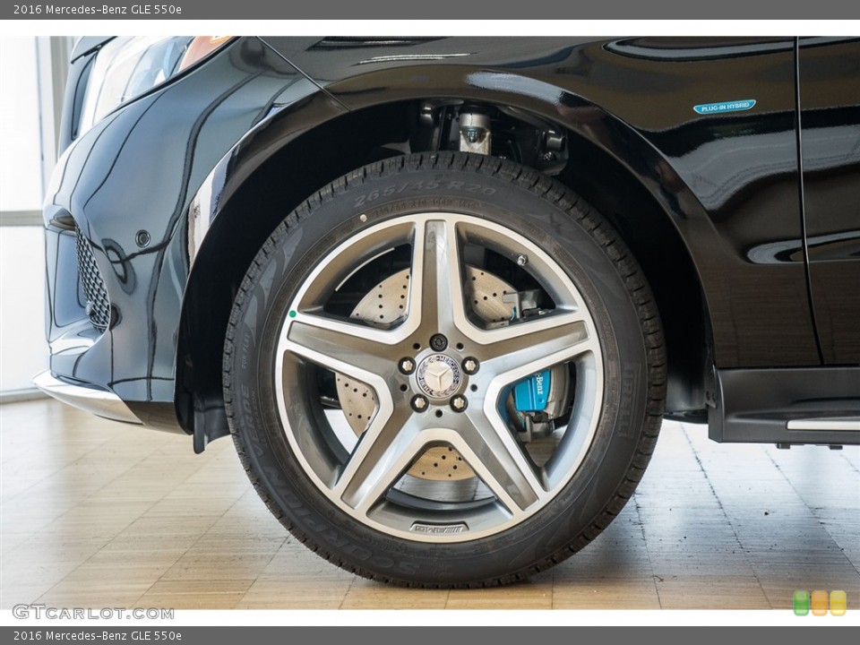 2016 Mercedes-Benz GLE 550e Wheel and Tire Photo #114816548