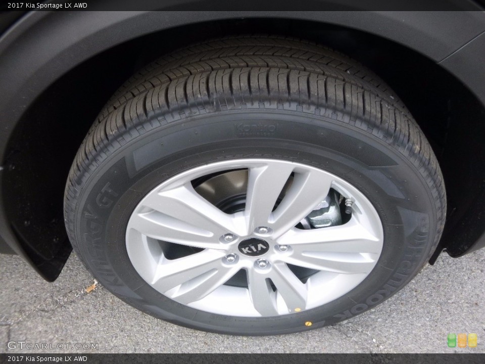 2017 Kia Sportage LX AWD Wheel and Tire Photo #114867746