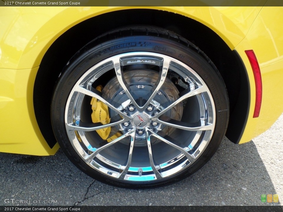 2017 Chevrolet Corvette Grand Sport Coupe Wheel and Tire Photo #114956311
