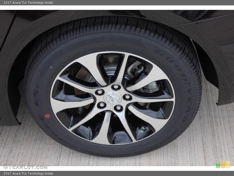 2017 Acura TLX Technology Sedan Wheel and Tire Photo #114969046