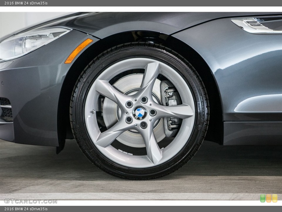 2016 BMW Z4 sDrive35is Wheel and Tire Photo #114977906