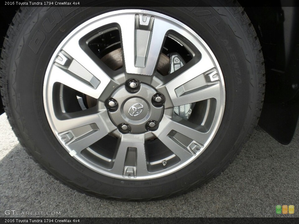 2016 Toyota Tundra 1794 CrewMax 4x4 Wheel and Tire Photo #114985622