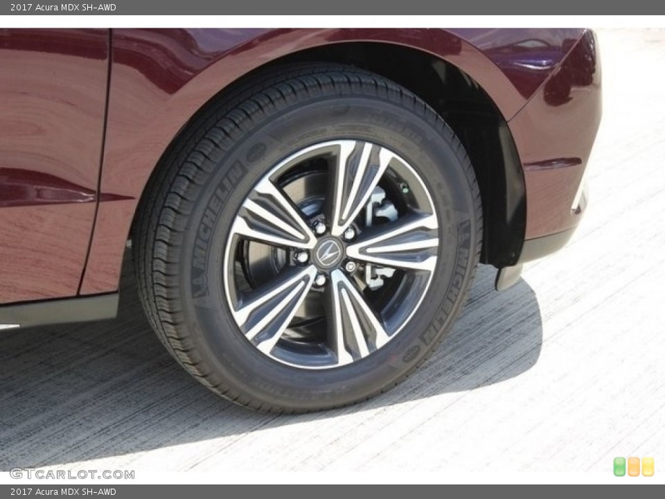 2017 Acura MDX SH-AWD Wheel and Tire Photo #115000253
