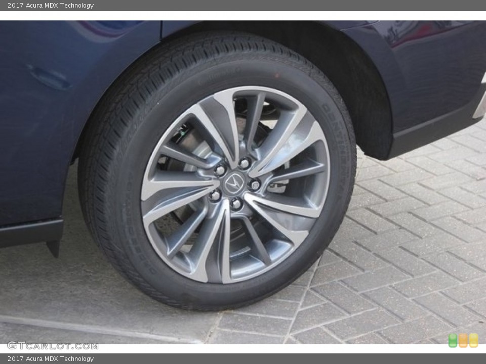 2017 Acura MDX Technology Wheel and Tire Photo #115008247