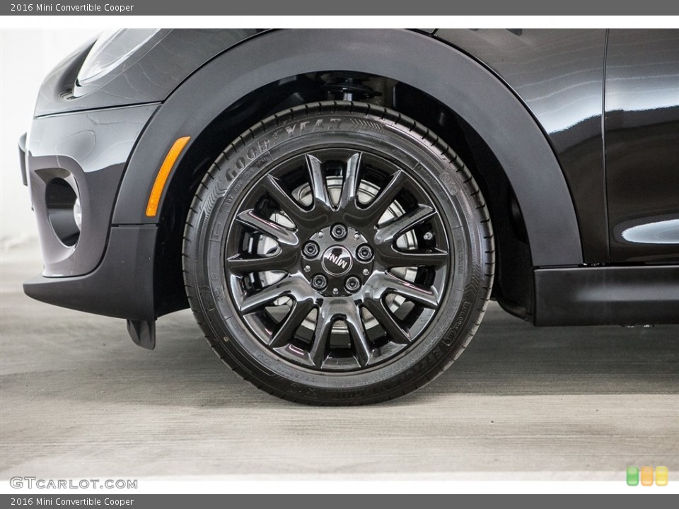 2016 Mini Convertible Wheels and Tires