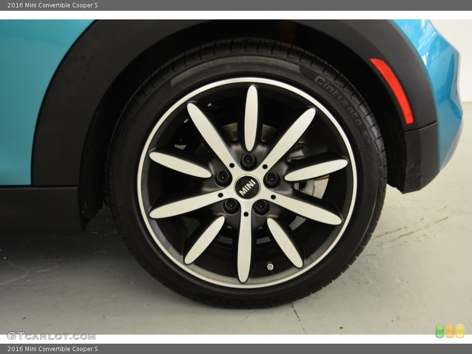 2016 Mini Convertible Cooper S Wheel and Tire Photo #115084730