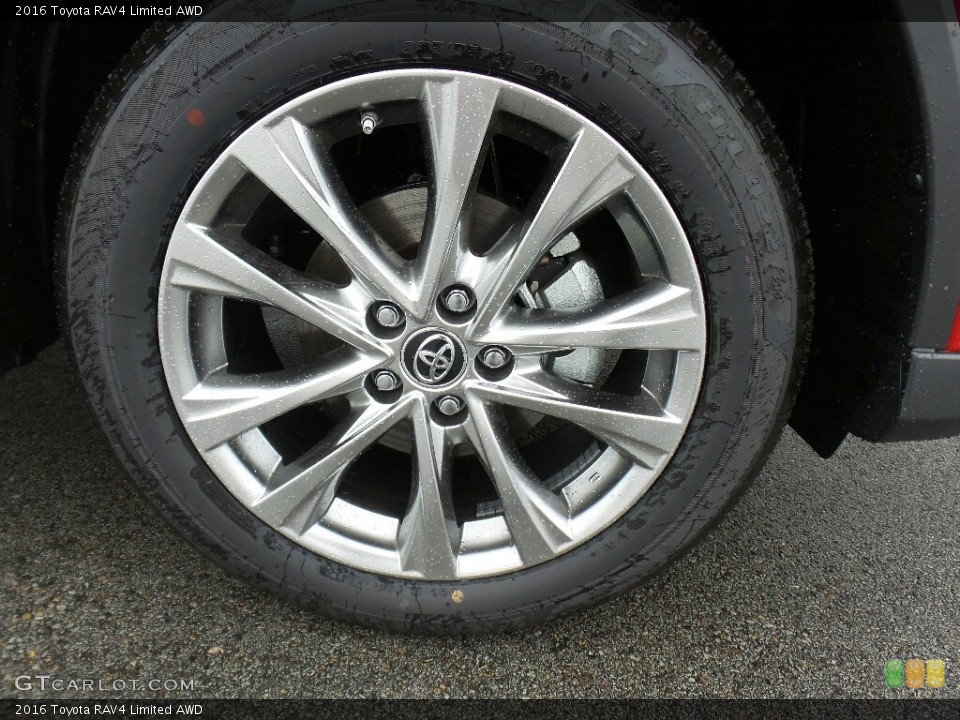 2016 Toyota RAV4 Limited AWD Wheel and Tire Photo #115106196