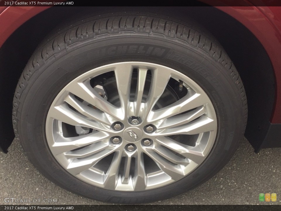 2017 Cadillac XT5 Premium Luxury AWD Wheel and Tire Photo #115112951