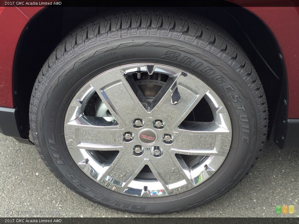 2017 GMC Acadia Limited AWD Wheel and Tire Photo #115115415