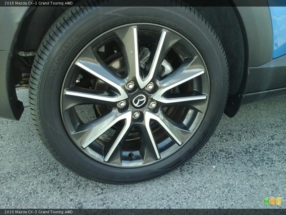 2016 Mazda CX-3 Grand Touring AWD Wheel and Tire Photo #115119635