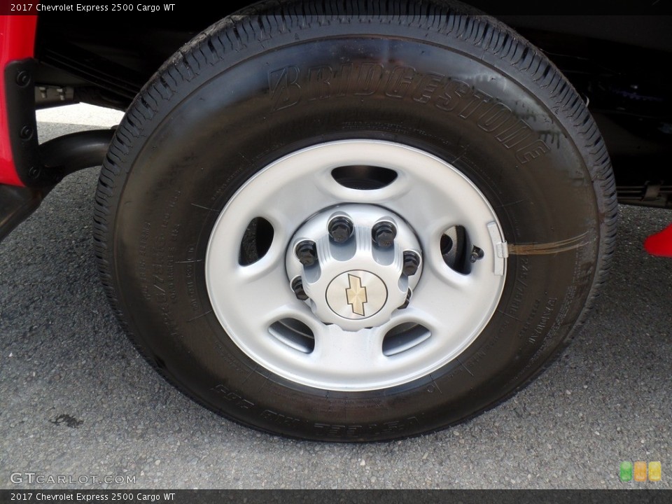 2017 Chevrolet Express Wheels and Tires