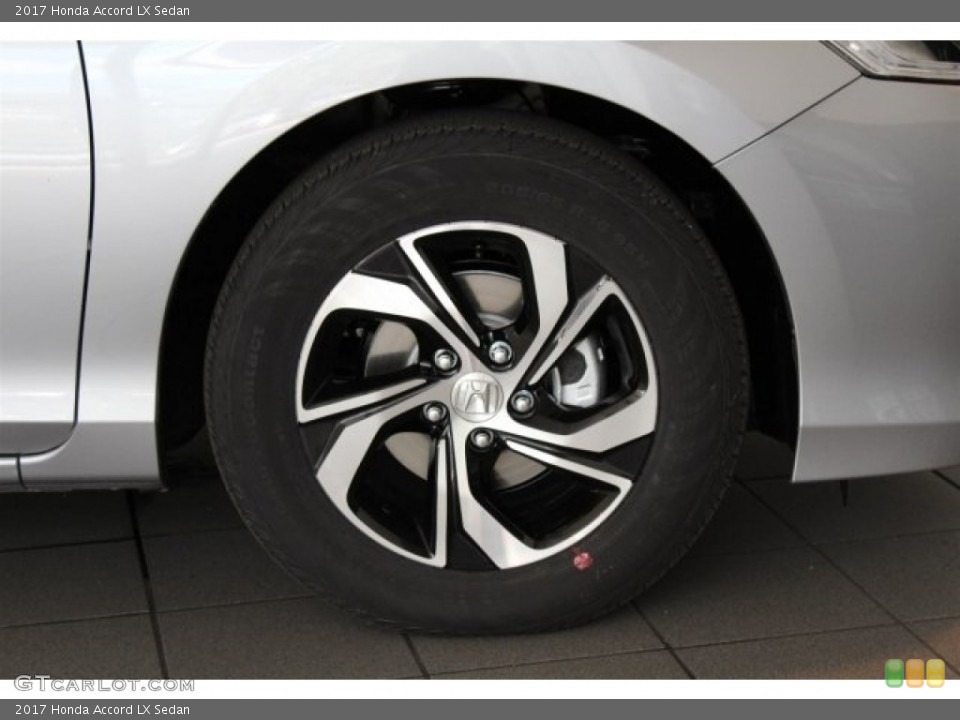 2017 Honda Accord LX Sedan Wheel and Tire Photo #115141358