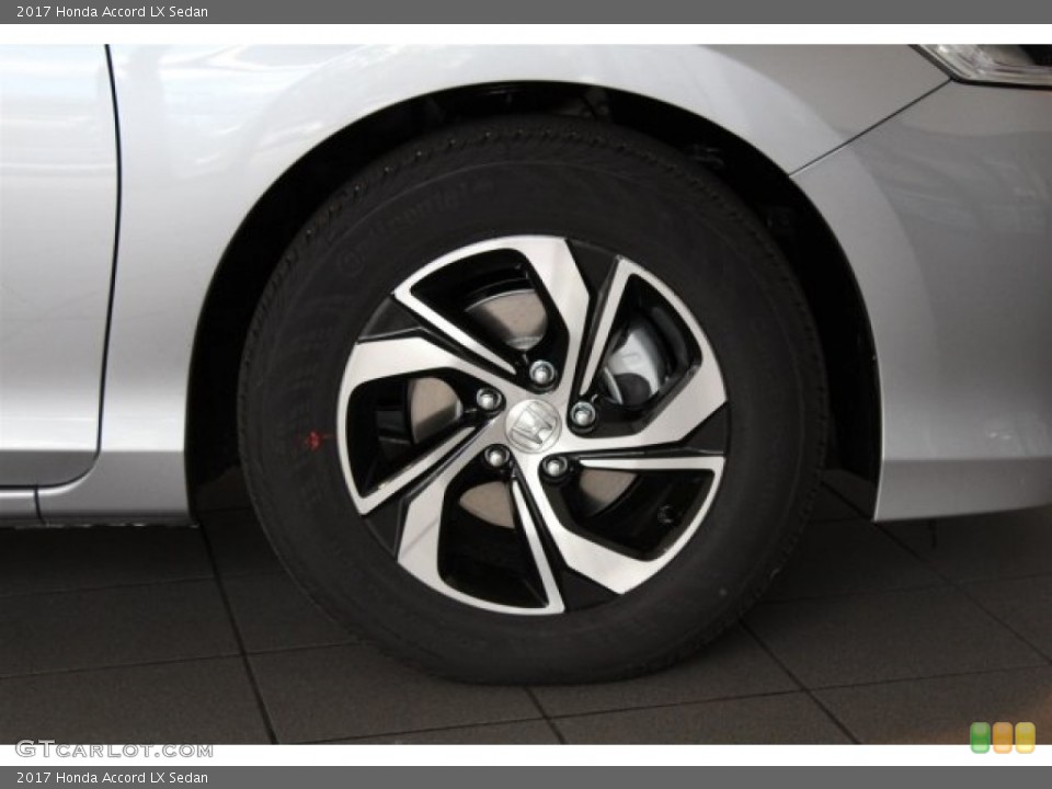 2017 Honda Accord LX Sedan Wheel and Tire Photo #115142276