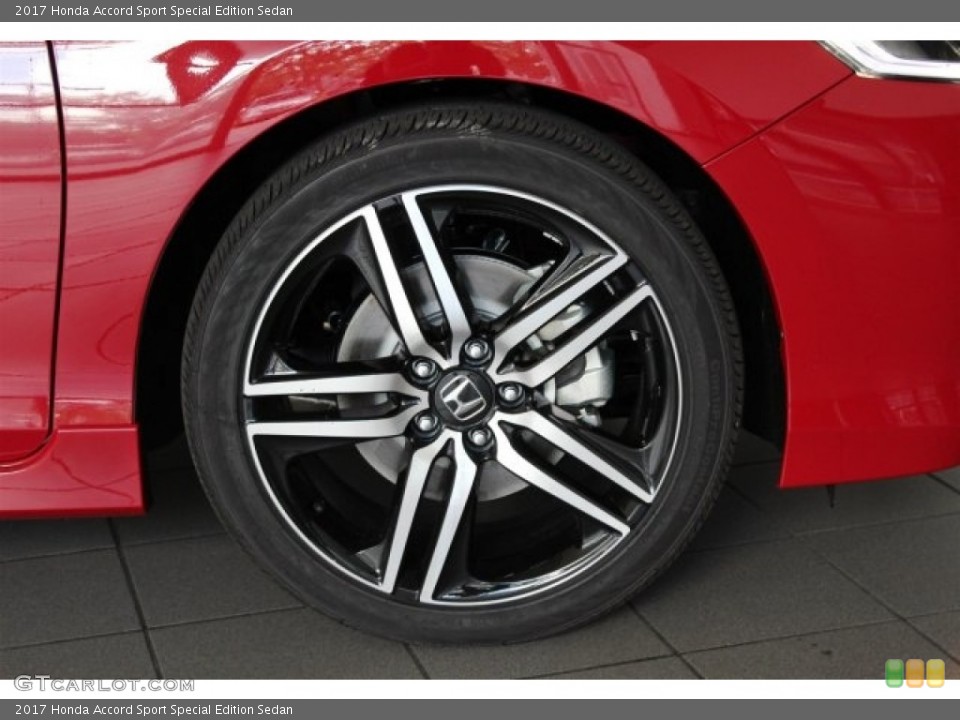 2017 Honda Accord Sport Special Edition Sedan Wheel and Tire Photo #115142729