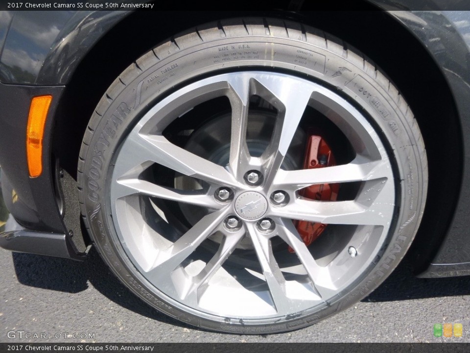 2017 Chevrolet Camaro SS Coupe 50th Anniversary Wheel and Tire Photo #115162175