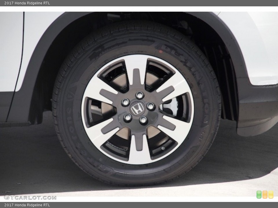 2017 Honda Ridgeline RTL Wheel and Tire Photo #115172471