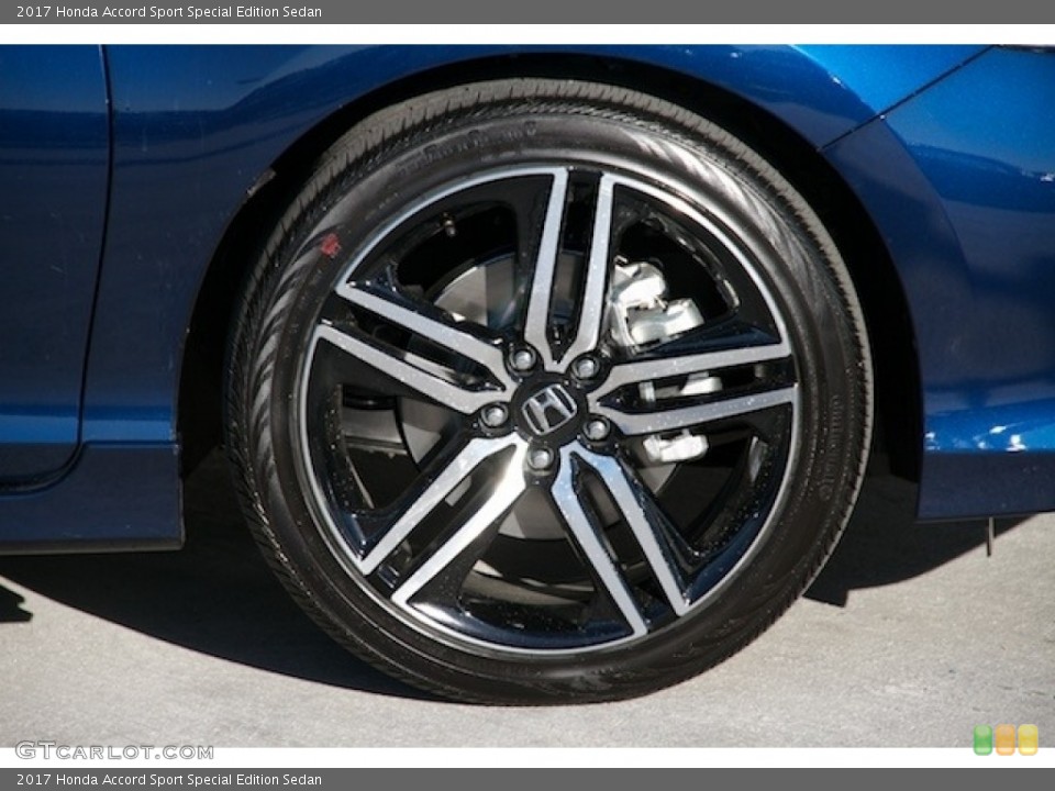 2017 Honda Accord Sport Special Edition Sedan Wheel and Tire Photo #115173557