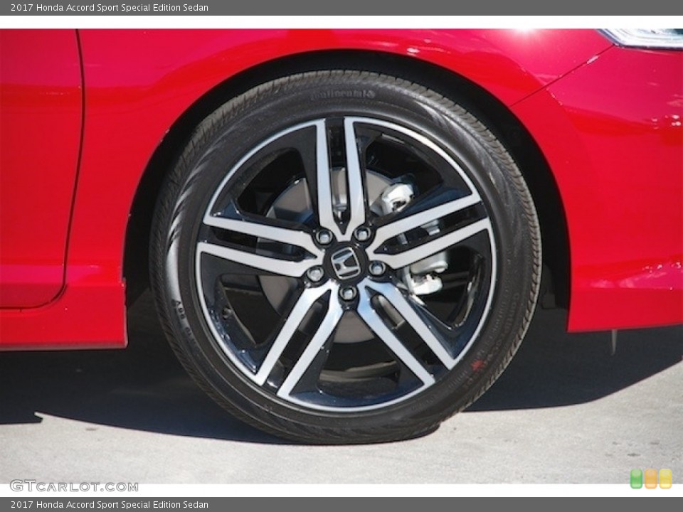 2017 Honda Accord Sport Special Edition Sedan Wheel and Tire Photo #115175495