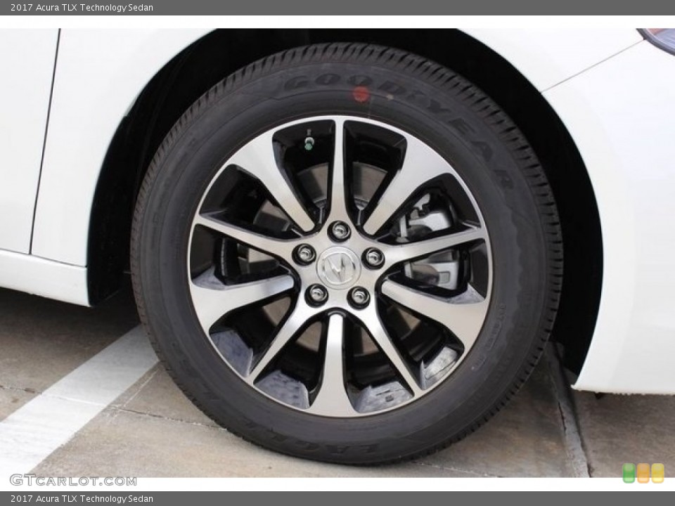 2017 Acura TLX Technology Sedan Wheel and Tire Photo #115219163