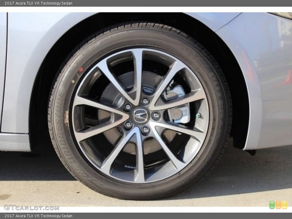 2017 Acura TLX V6 Technology Sedan Wheel and Tire Photo #115220999