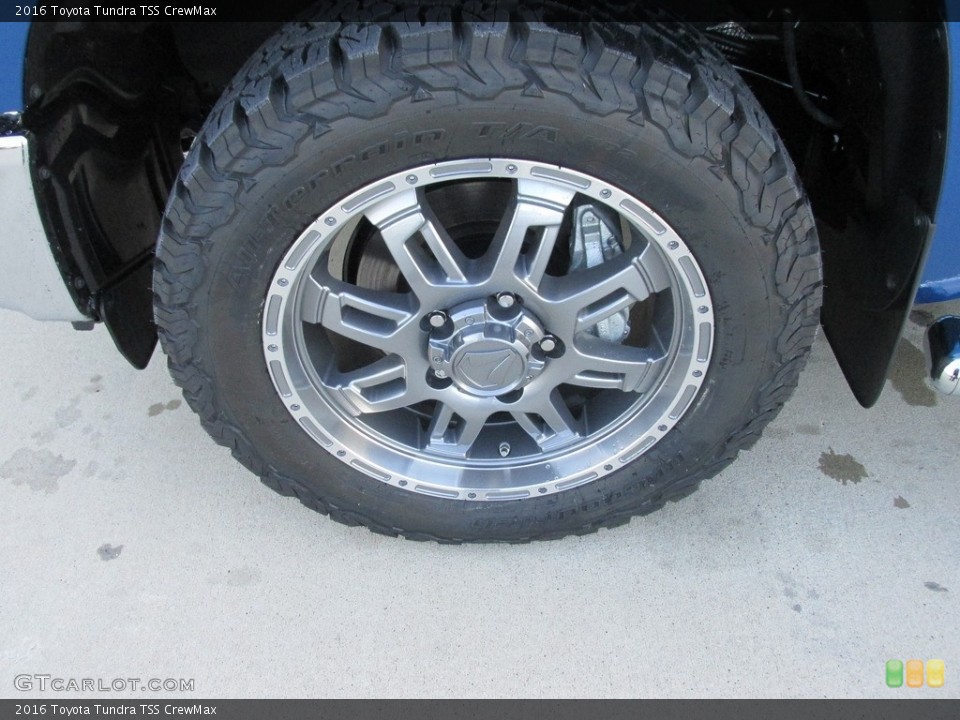 2016 Toyota Tundra TSS CrewMax Wheel and Tire Photo #115228187