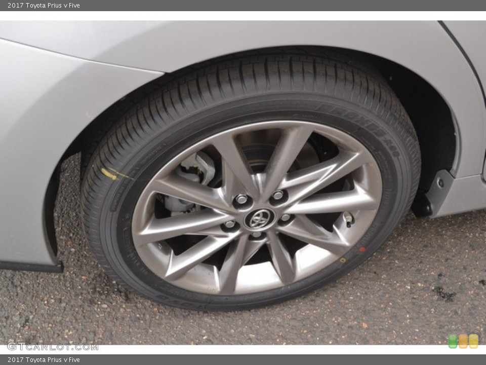 2017 Toyota Prius v Wheels and Tires