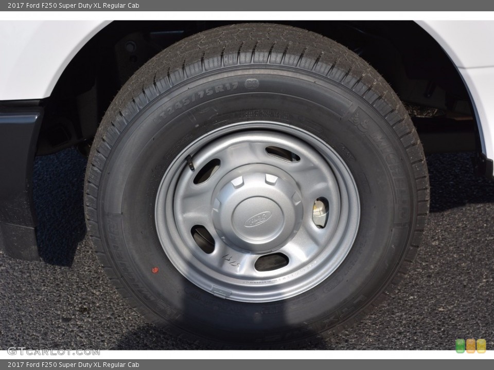 2017 Ford F250 Super Duty XL Regular Cab Wheel and Tire Photo #115248709