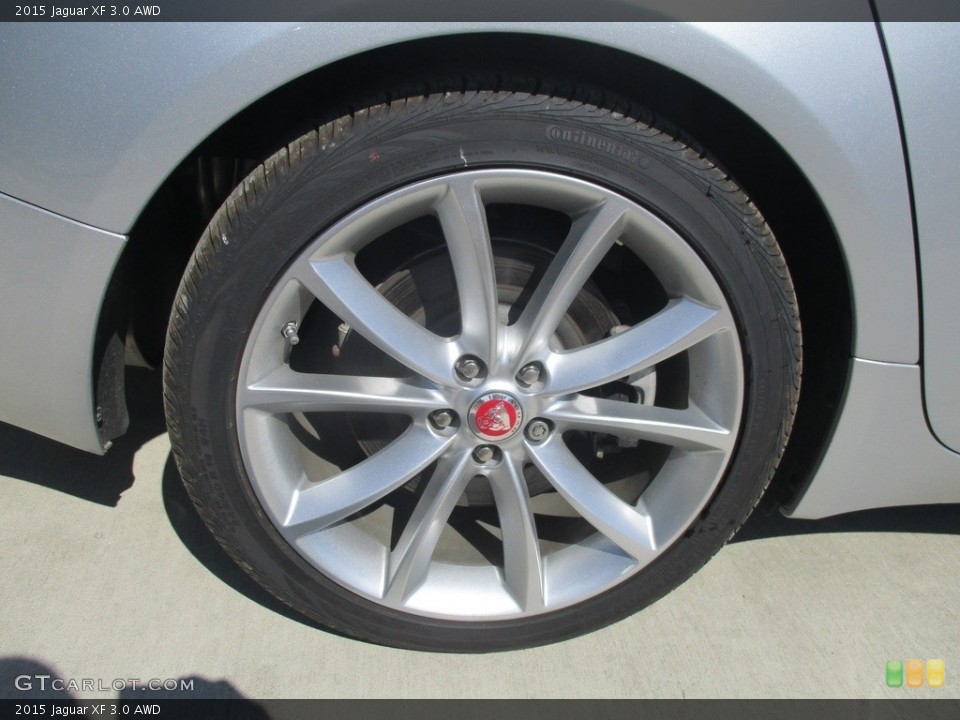 2015 Jaguar XF 3.0 AWD Wheel and Tire Photo #115255018