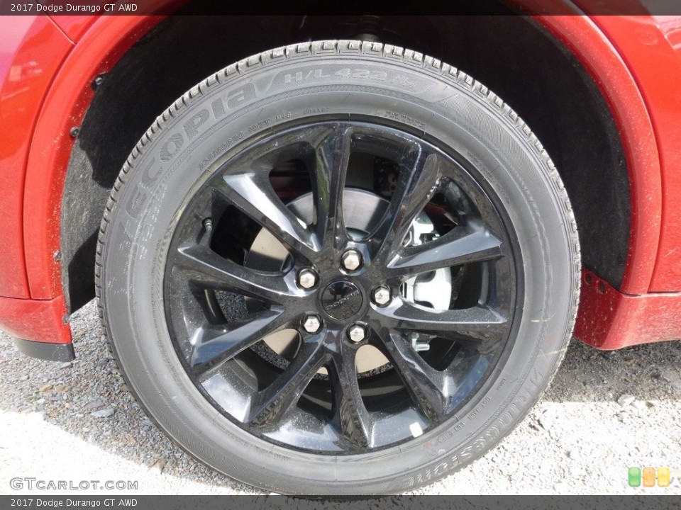 2017 Dodge Durango GT AWD Wheel and Tire Photo #115261351