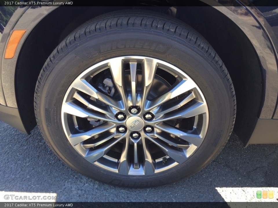 2017 Cadillac XT5 Premium Luxury AWD Wheel and Tire Photo #115269310