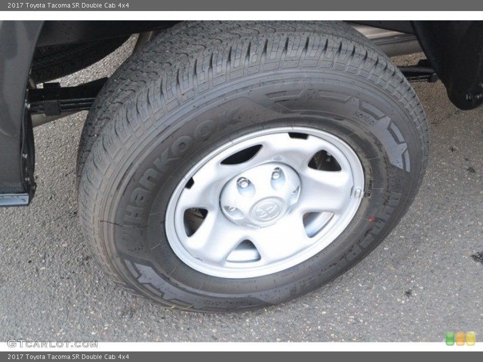 2017 Toyota Tacoma SR Double Cab 4x4 Wheel and Tire Photo #115276141