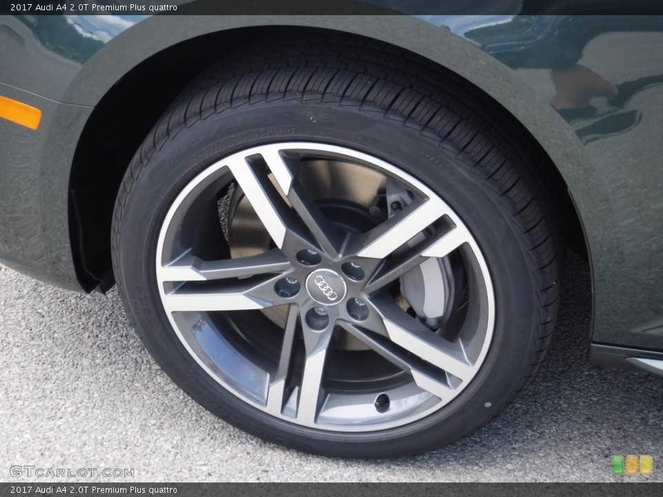 2017 Audi A4 2.0T Premium Plus quattro Wheel and Tire Photo #115281346