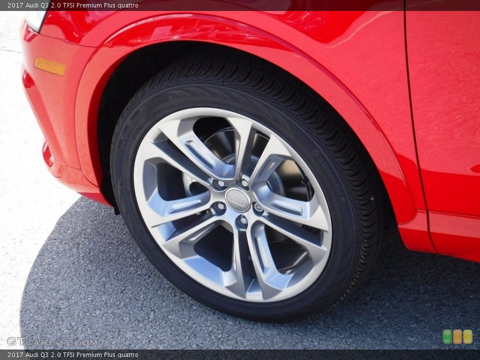 2017 Audi Q3 2.0 TFSI Premium Plus quattro Wheel and Tire Photo #115282207