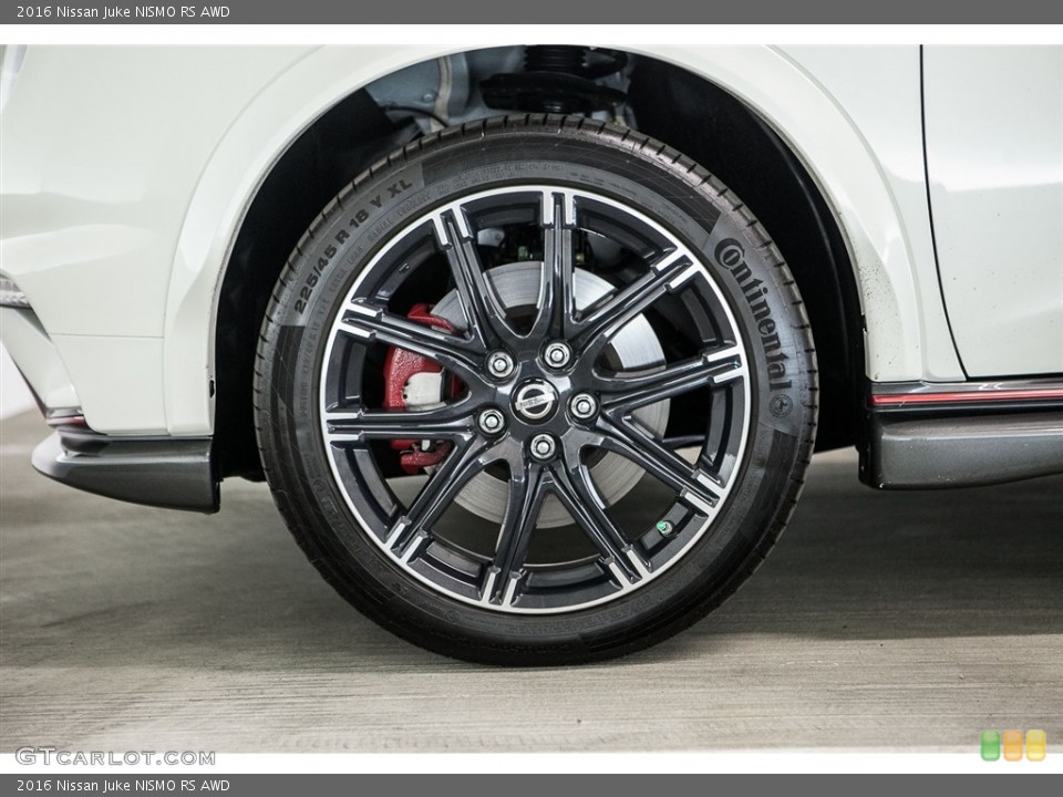 2016 Nissan Juke NISMO RS AWD Wheel and Tire Photo #115309415