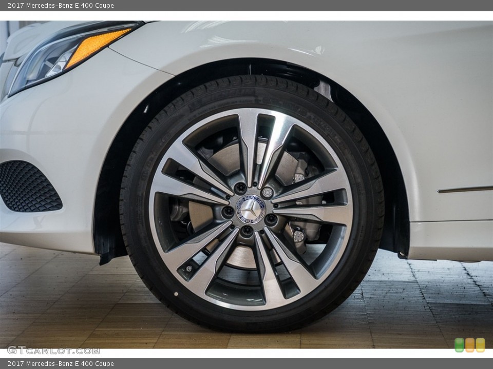 2017 Mercedes-Benz E 400 Coupe Wheel and Tire Photo #115314806