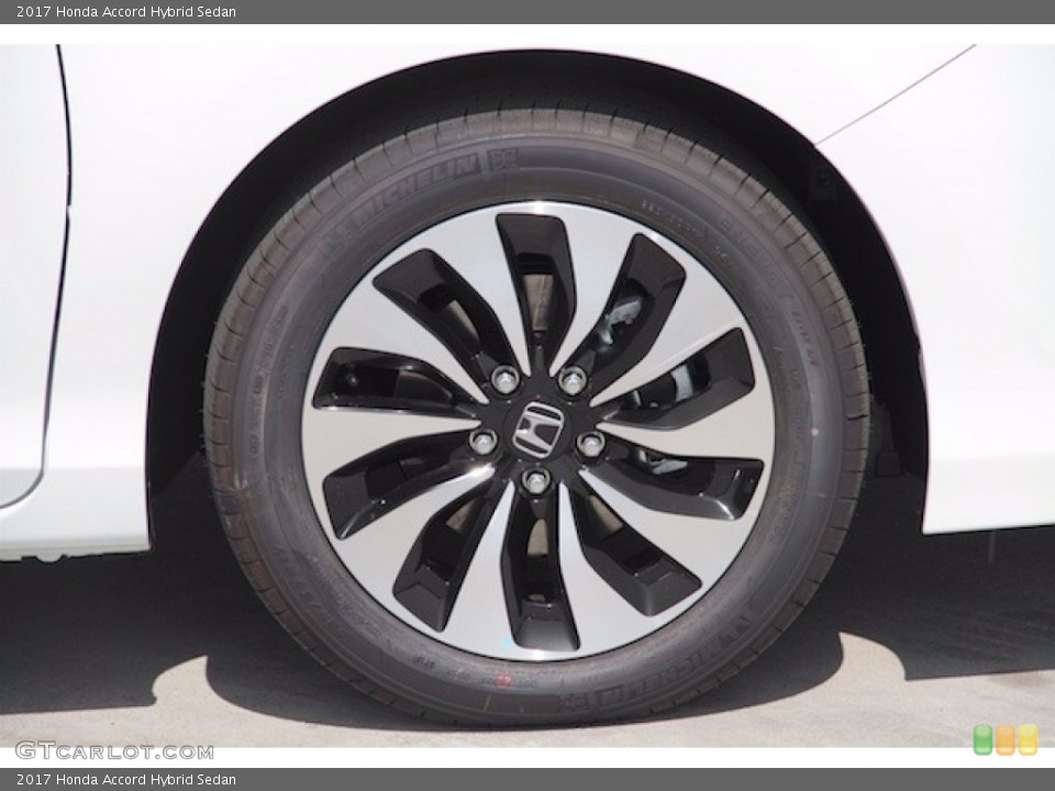 2017 Honda Accord Hybrid Sedan Wheel and Tire Photo #115346915