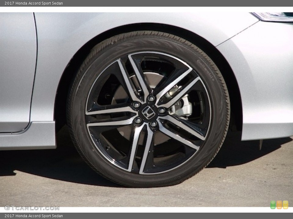 2017 Honda Accord Sport Sedan Wheel and Tire Photo #115347905