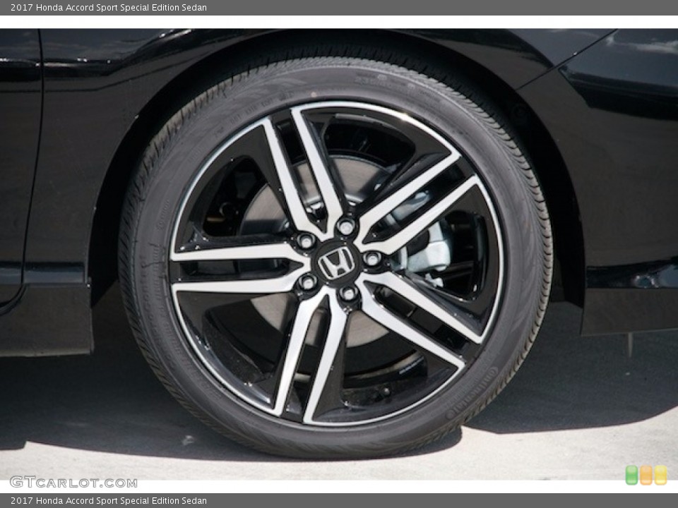 2017 Honda Accord Sport Special Edition Sedan Wheel and Tire Photo #115348468