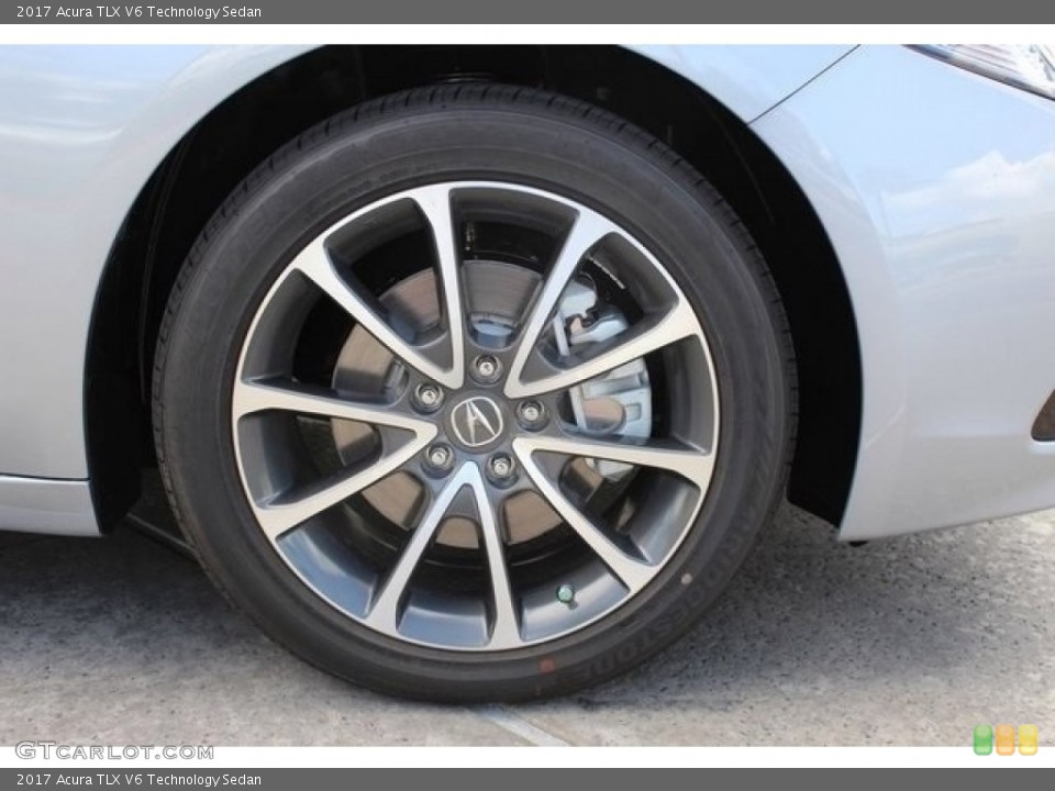 2017 Acura TLX V6 Technology Sedan Wheel and Tire Photo #115369627