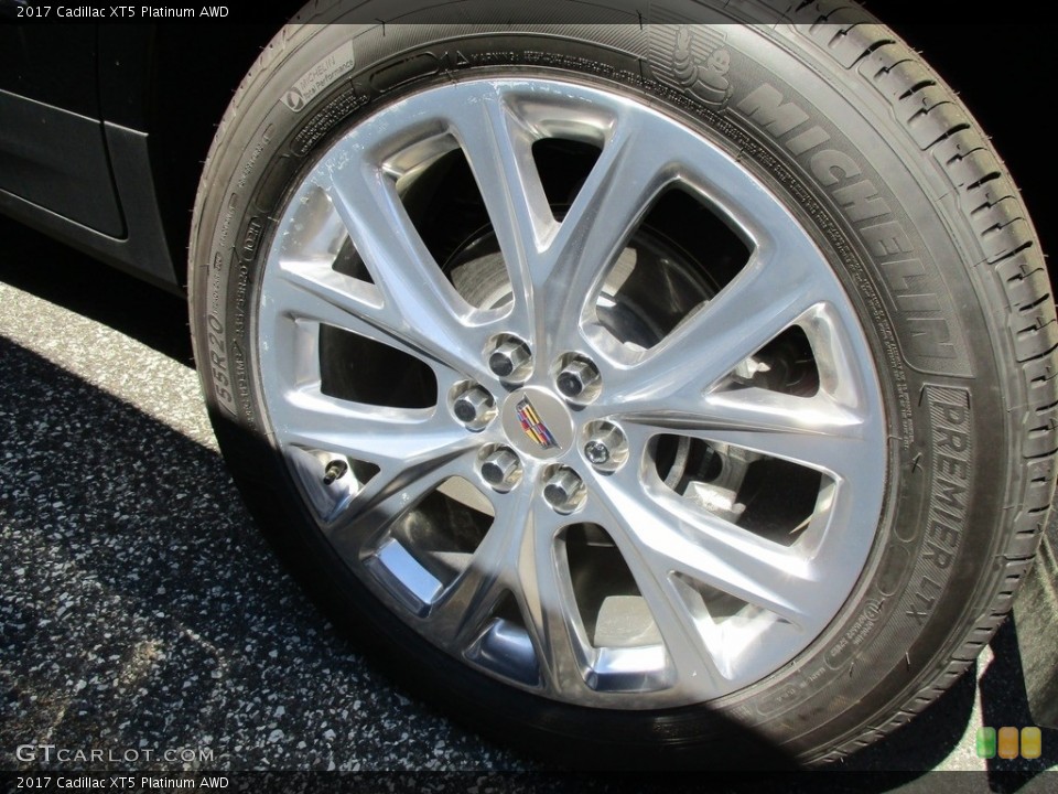 2017 Cadillac XT5 Platinum AWD Wheel and Tire Photo #115372029
