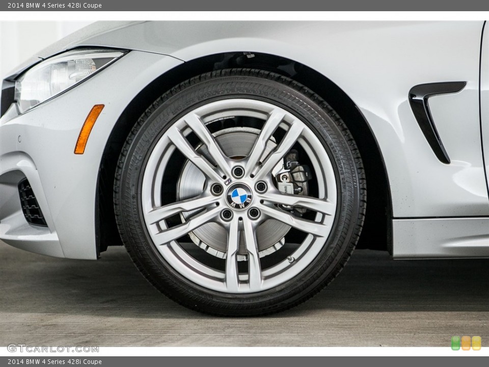 2014 BMW 4 Series 428i Coupe Wheel and Tire Photo #115395786