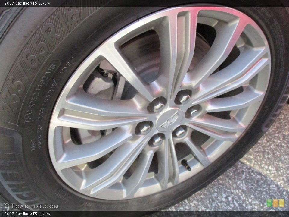 2017 Cadillac XT5 Luxury Wheel and Tire Photo #115406661