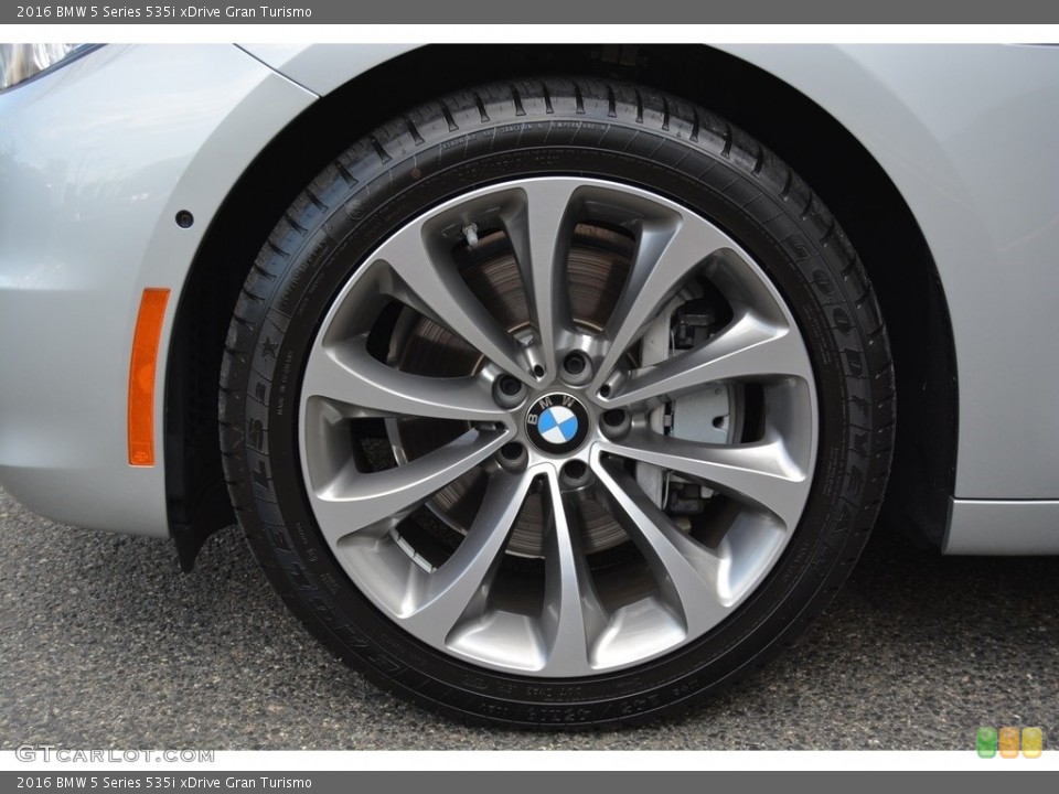 2016 BMW 5 Series 535i xDrive Gran Turismo Wheel and Tire Photo #115420374