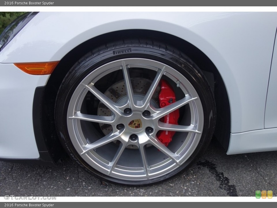 2016 Porsche Boxster Spyder Wheel and Tire Photo #115423234